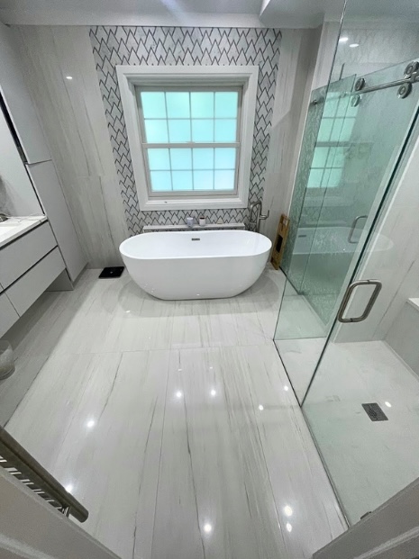 Luxury White Bathroom — project photo 2